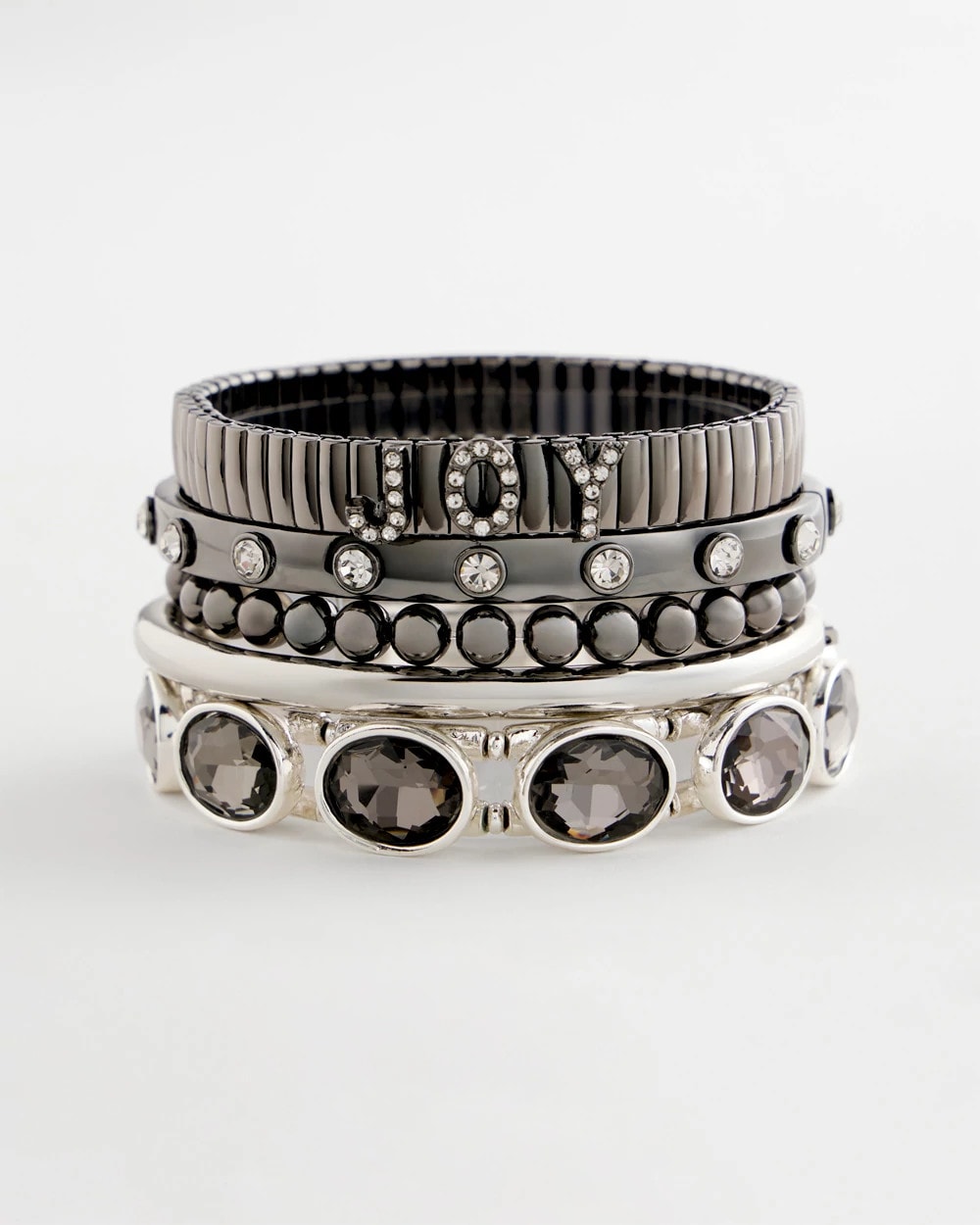 Chico's On Sale Silver Silver Hinge Bangle