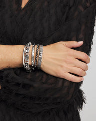 Chico's On Sale Silver Silver Hinge Bangle