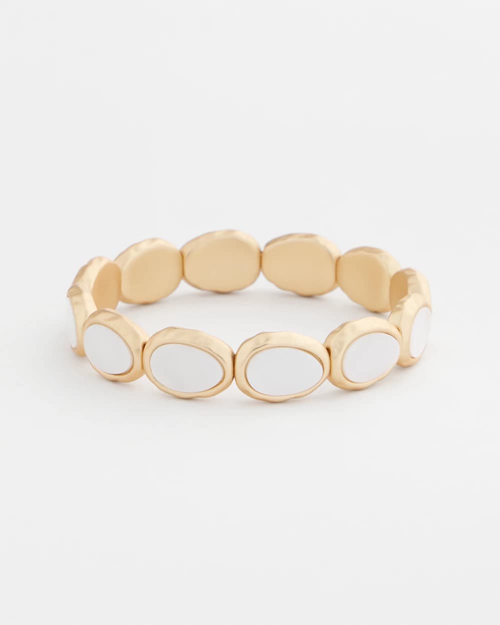Chico's Sale Pearl Pearlescence Stretch Bracelet