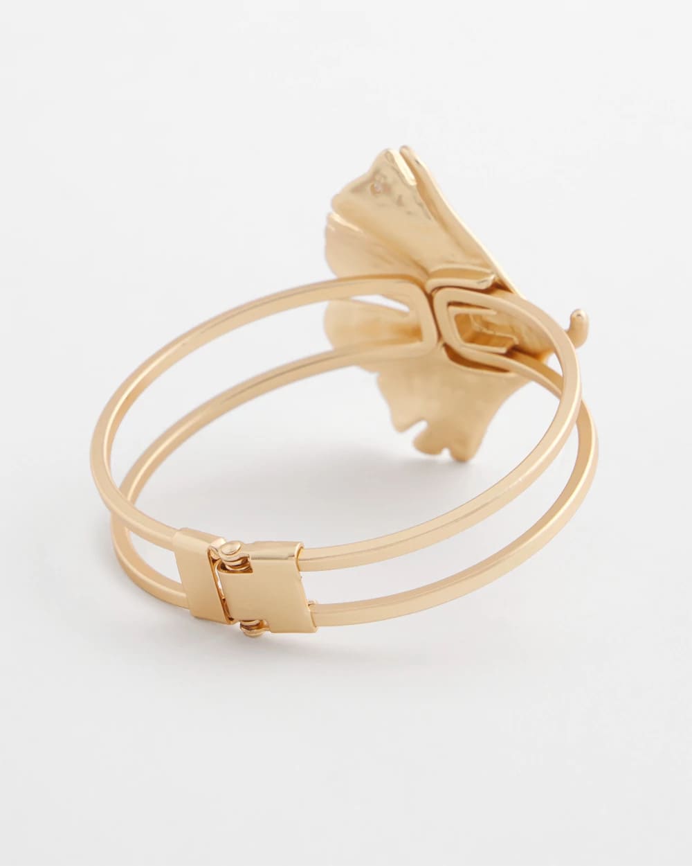 Chico's For Sale Gold Ginkgo Hinge Bracelet