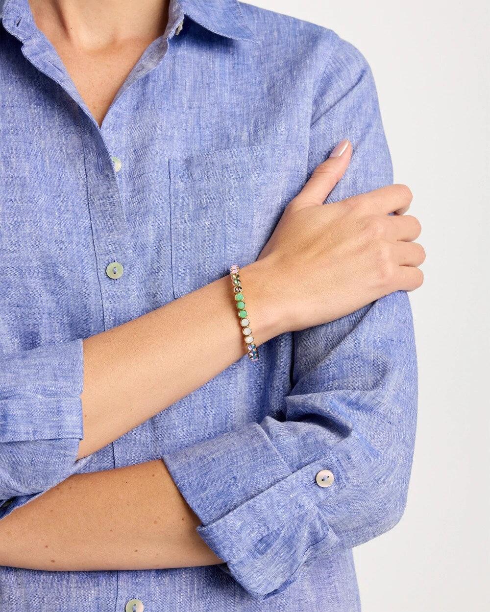 Chico's Outlet Multi Tennis Bracelet