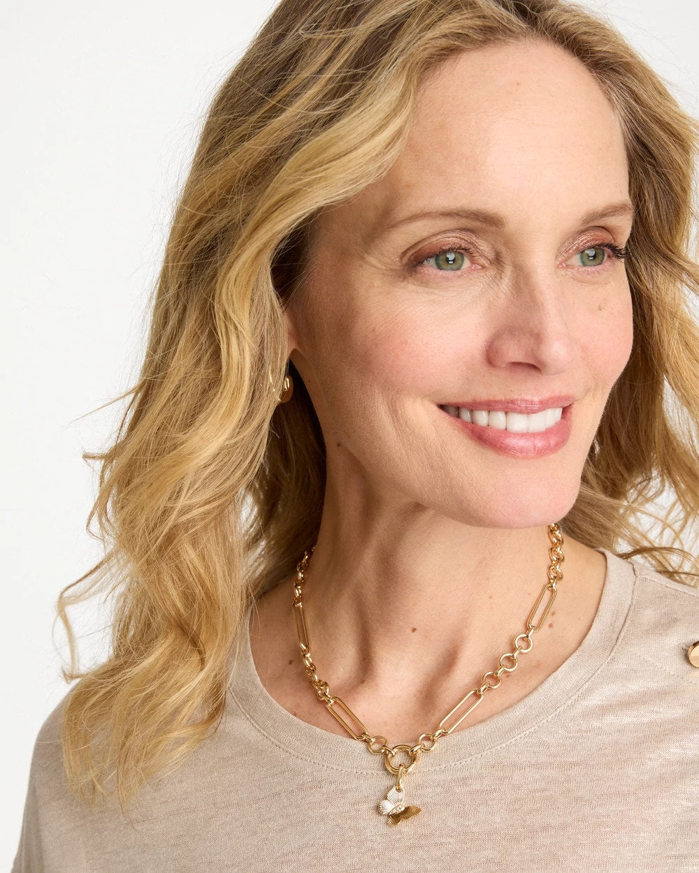 Chico's Discount Gold Butterfly Charm