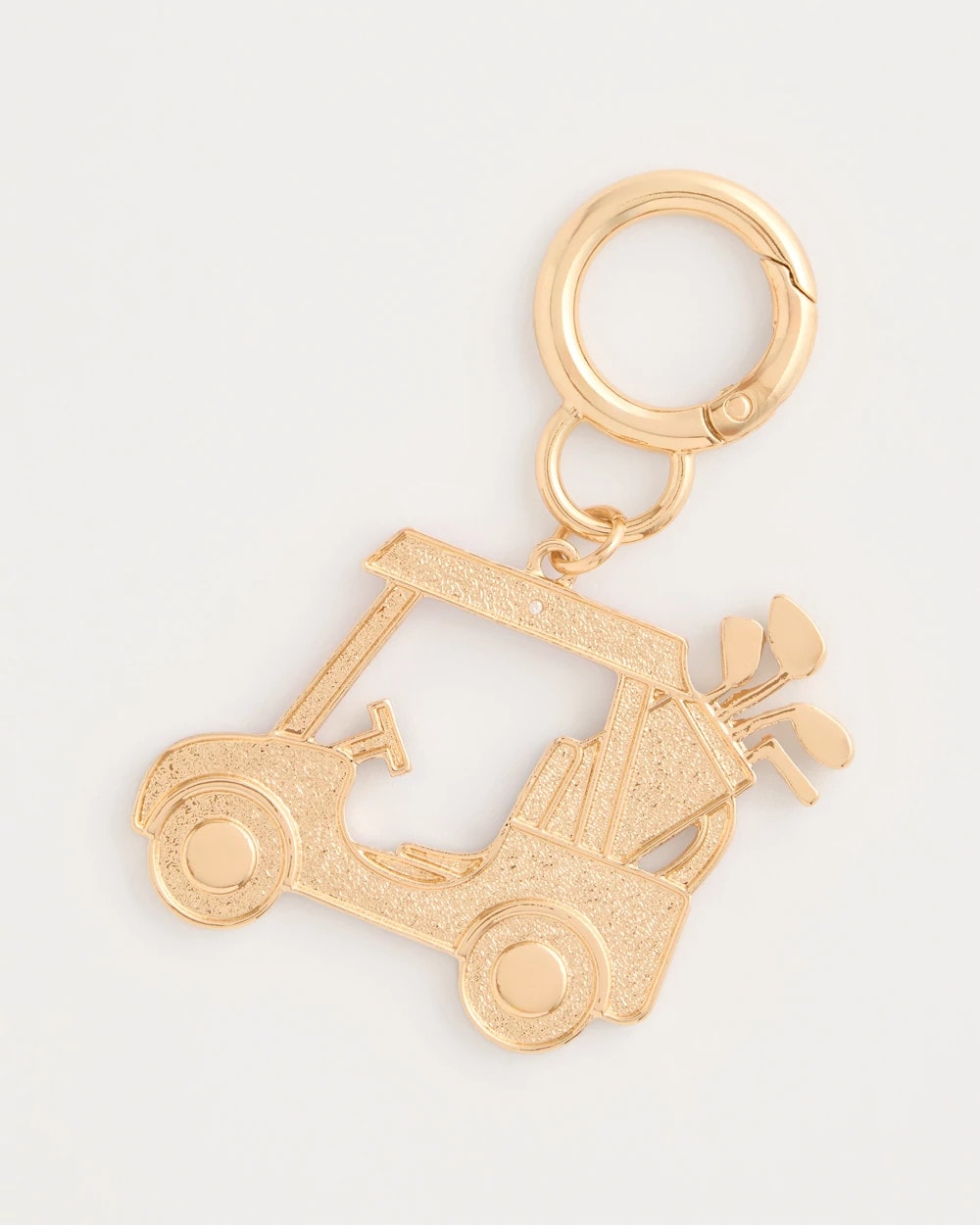 Chico's On Sale Pink Pink Enamel Golf Cart Bag Charm