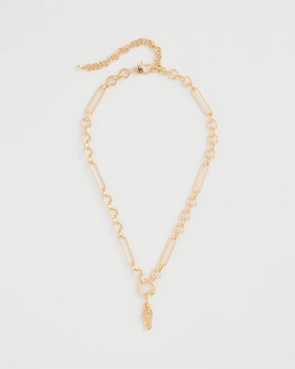 Chico's Outlet Gold Flip Flop Charm