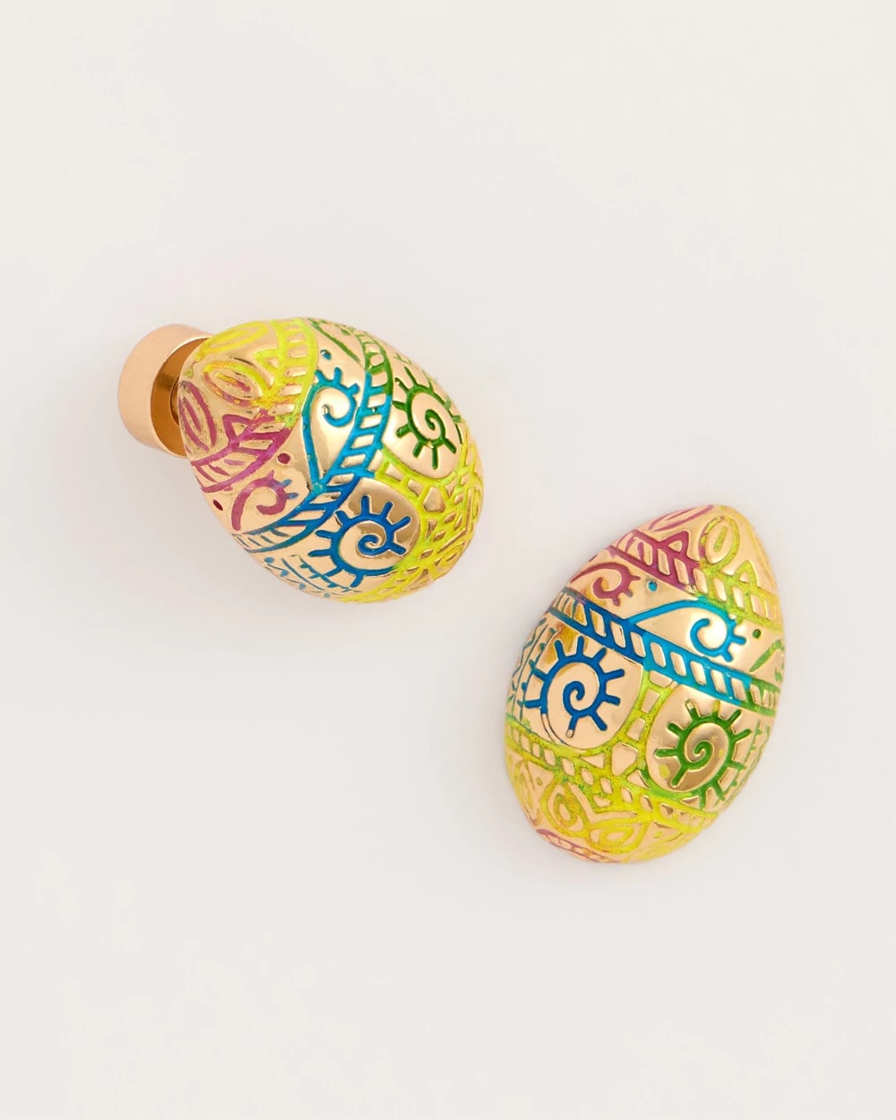 Chico's Discount Multi Easter Egg Stud Earrings