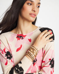 Chico's On Sale Gold Mini Bead Stretch Hero Bracelet