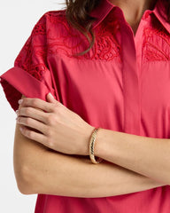 Chico's Discount Gold Thin Twist Stretch Bracelet