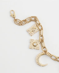 Chico's Outlet Gold Gold Celestial Charm Necklace