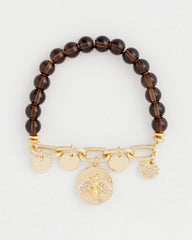 Chico's Online Neutral Neutral Link Charm Bracelet
