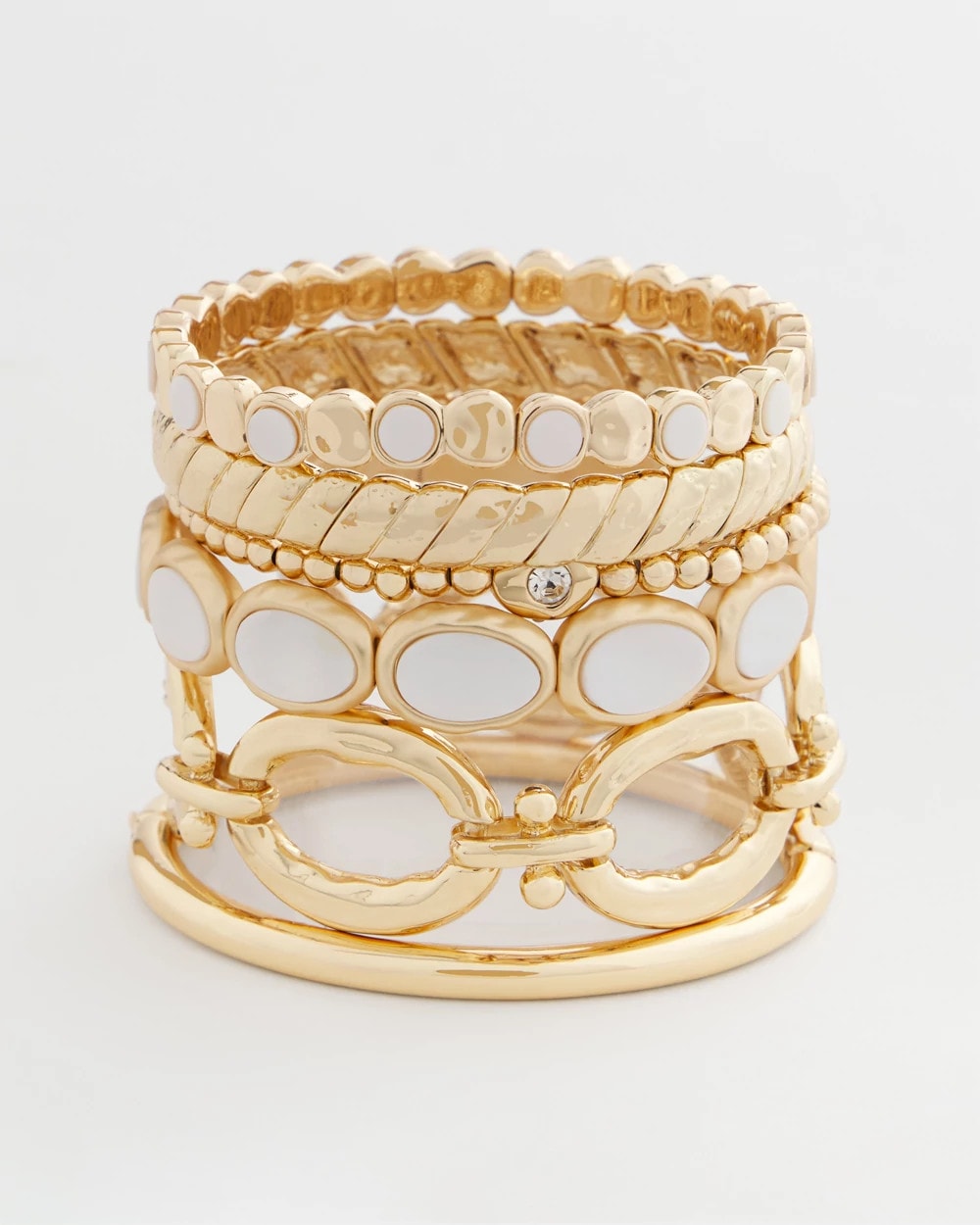 Chico's Discount Gold Open Link Toggle Bracelet