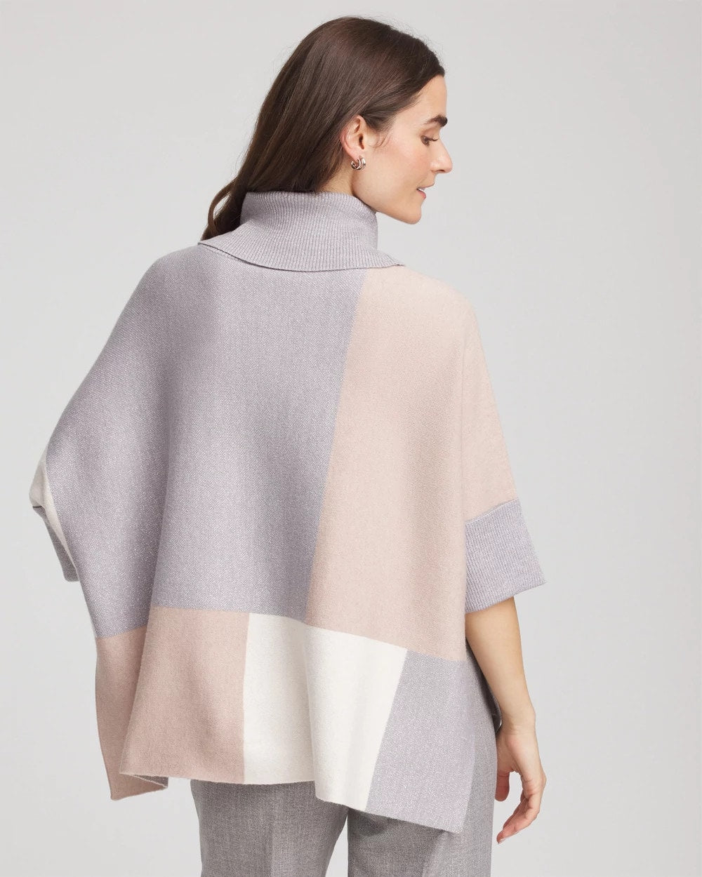 Chico's Online Birch Quilted Chic Cowlneck Poncho