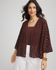 Chico's For Sale Cacao Short Woven Kimono