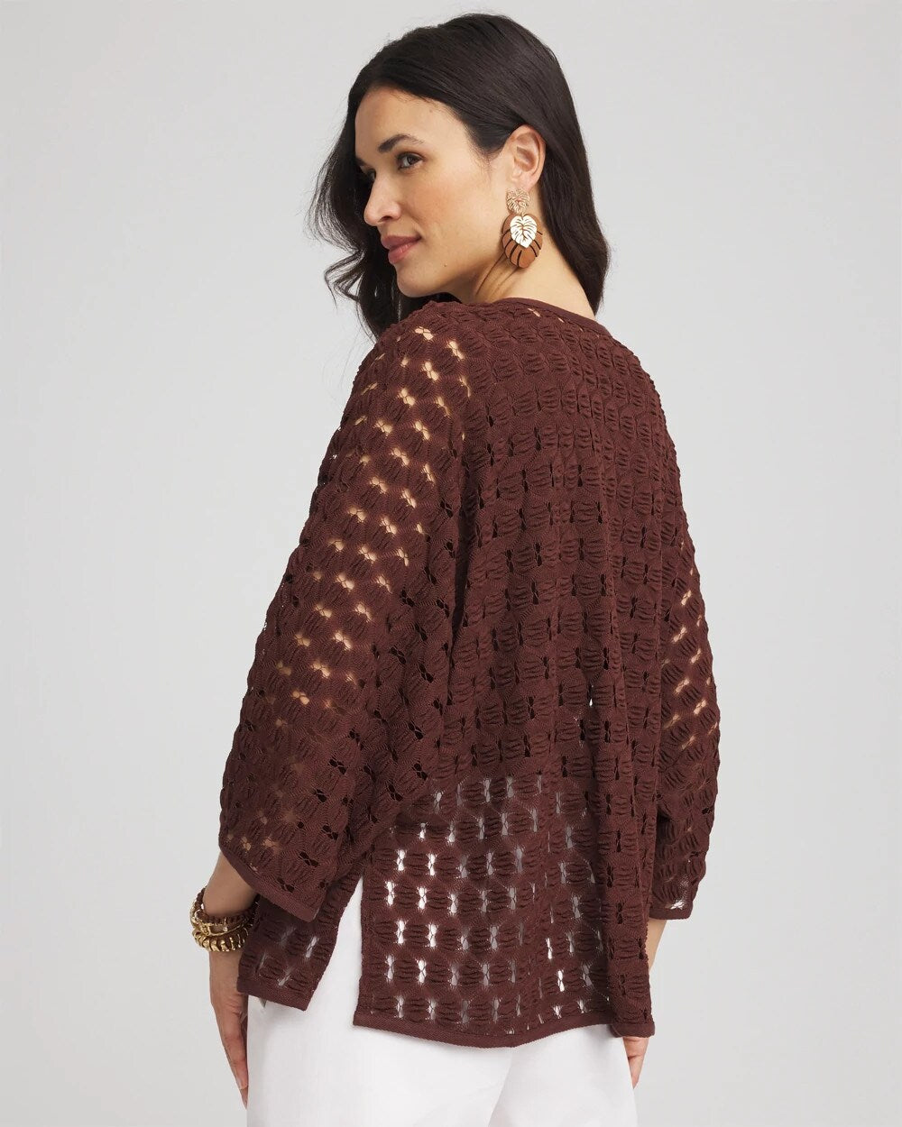 Chico's For Sale Cacao Short Woven Kimono