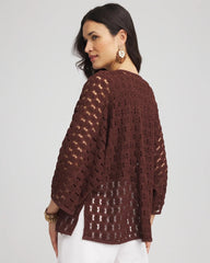 Chico's For Sale Cacao Short Woven Kimono
