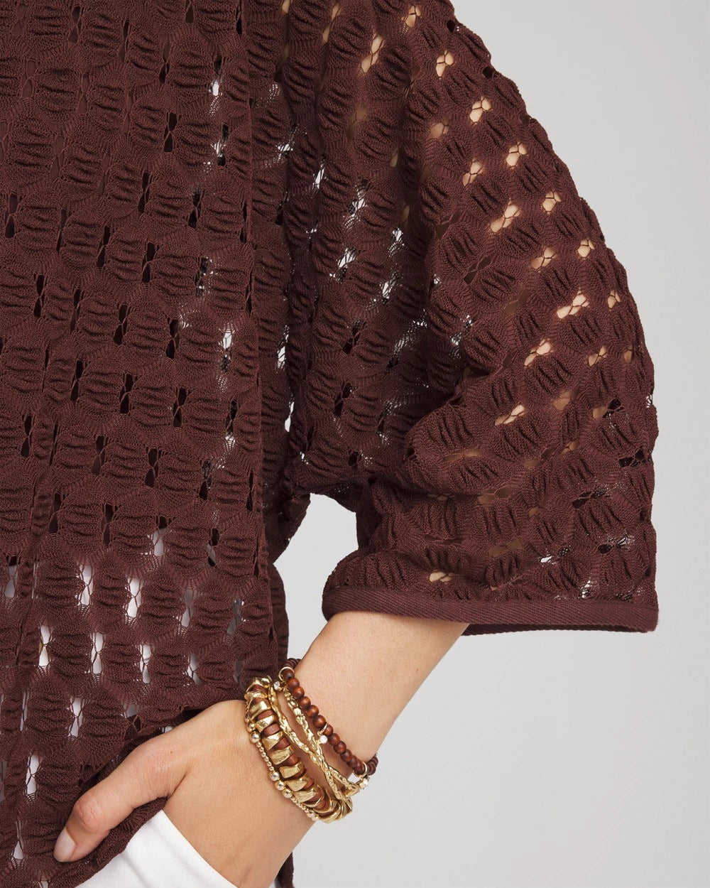 Chico's For Sale Cacao Short Woven Kimono