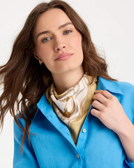 Chico's Discount Green Resort Square Scarf
