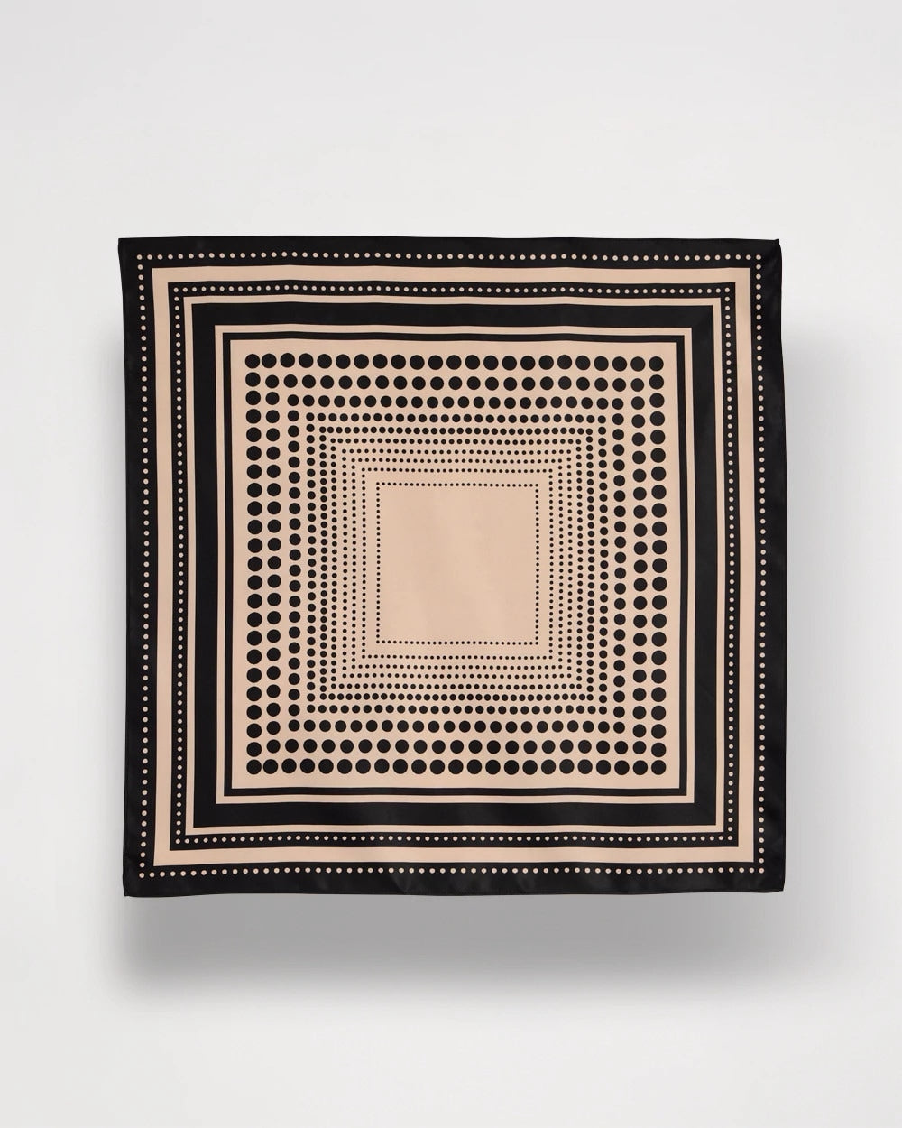 Chico's Sale Black Polka Dot Square Scarf