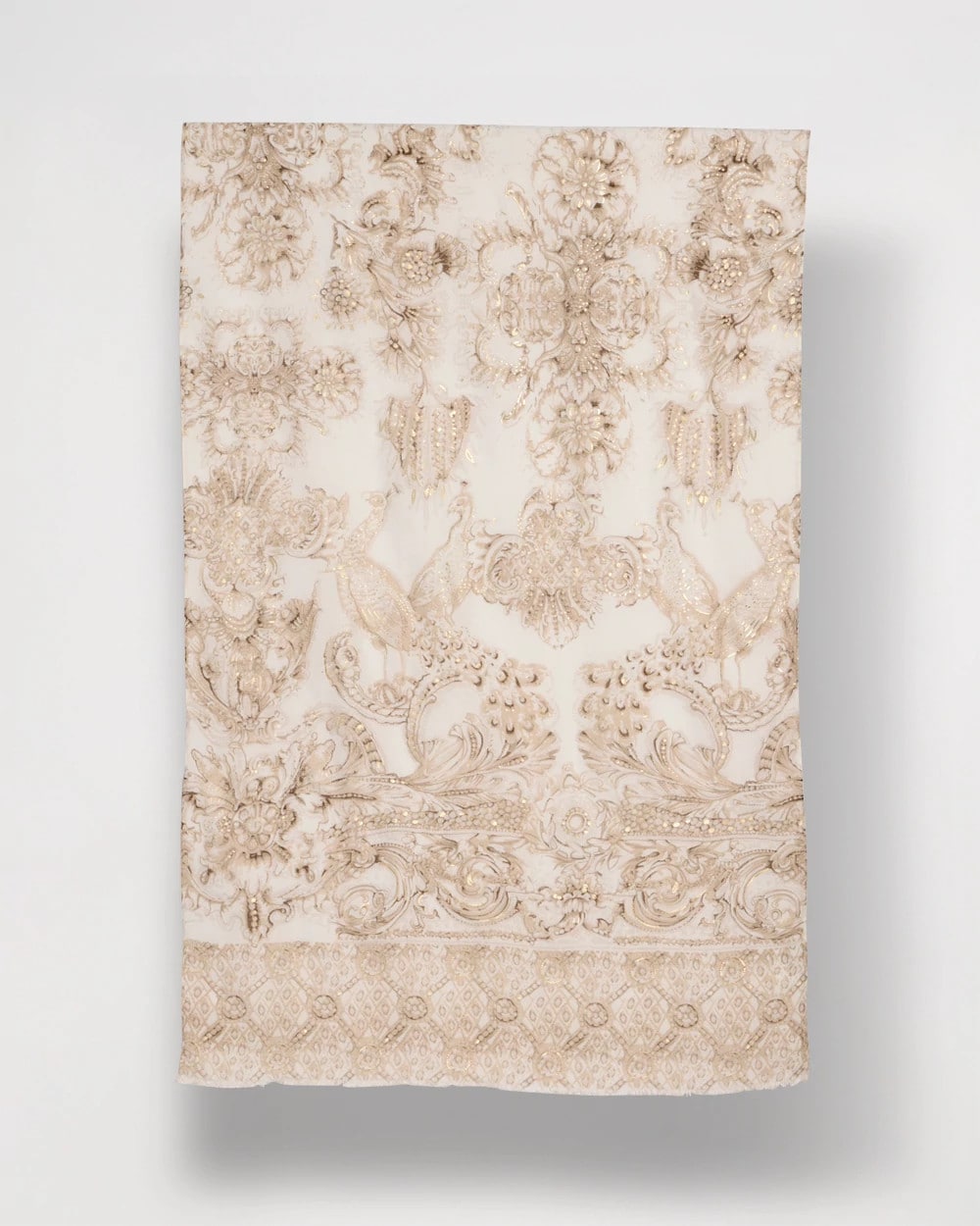 Chico's For Sale Neutral Foiled Oblong Scarf