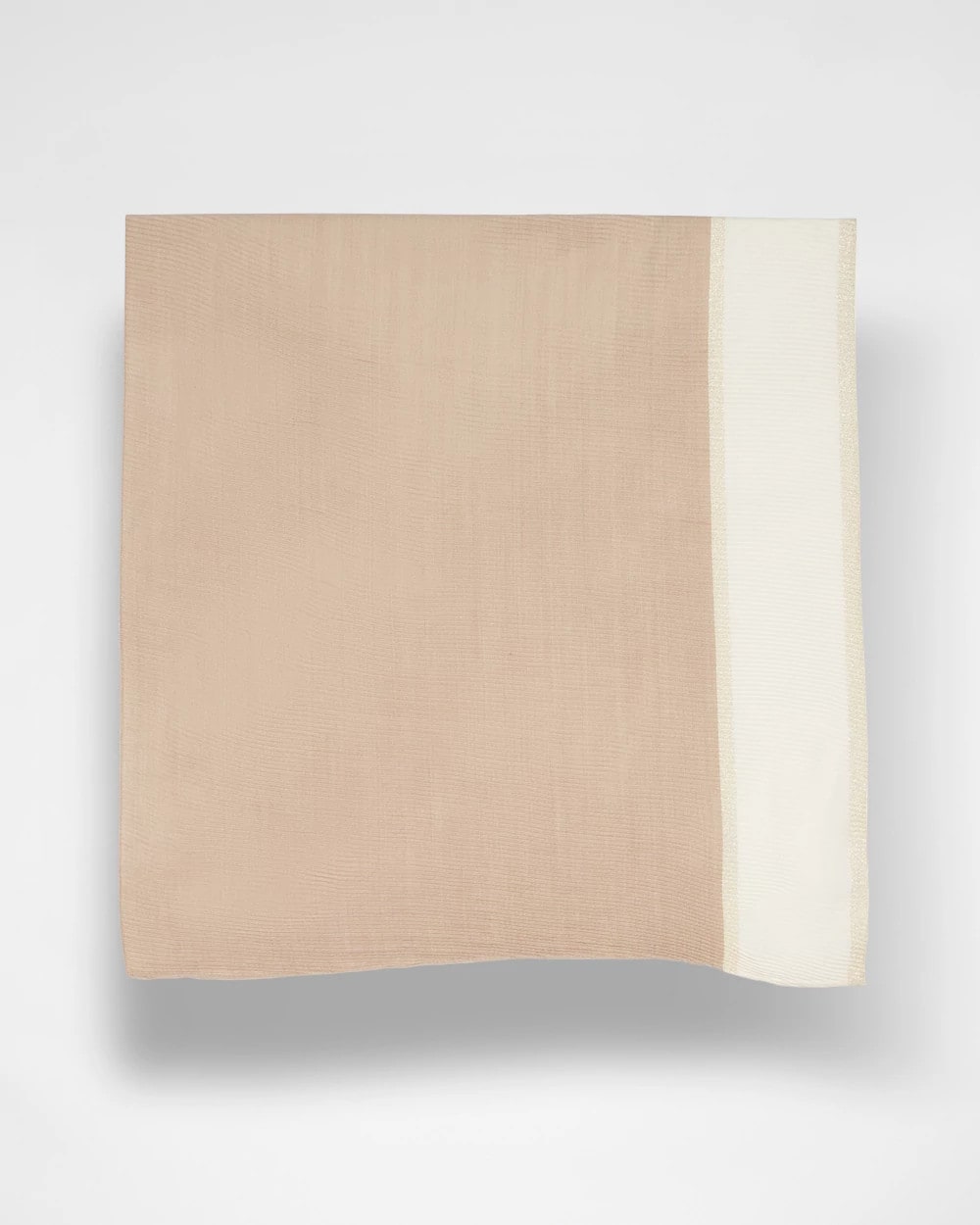 Chico's For Sale Neutral Ombre Pleated Oblong Scarf