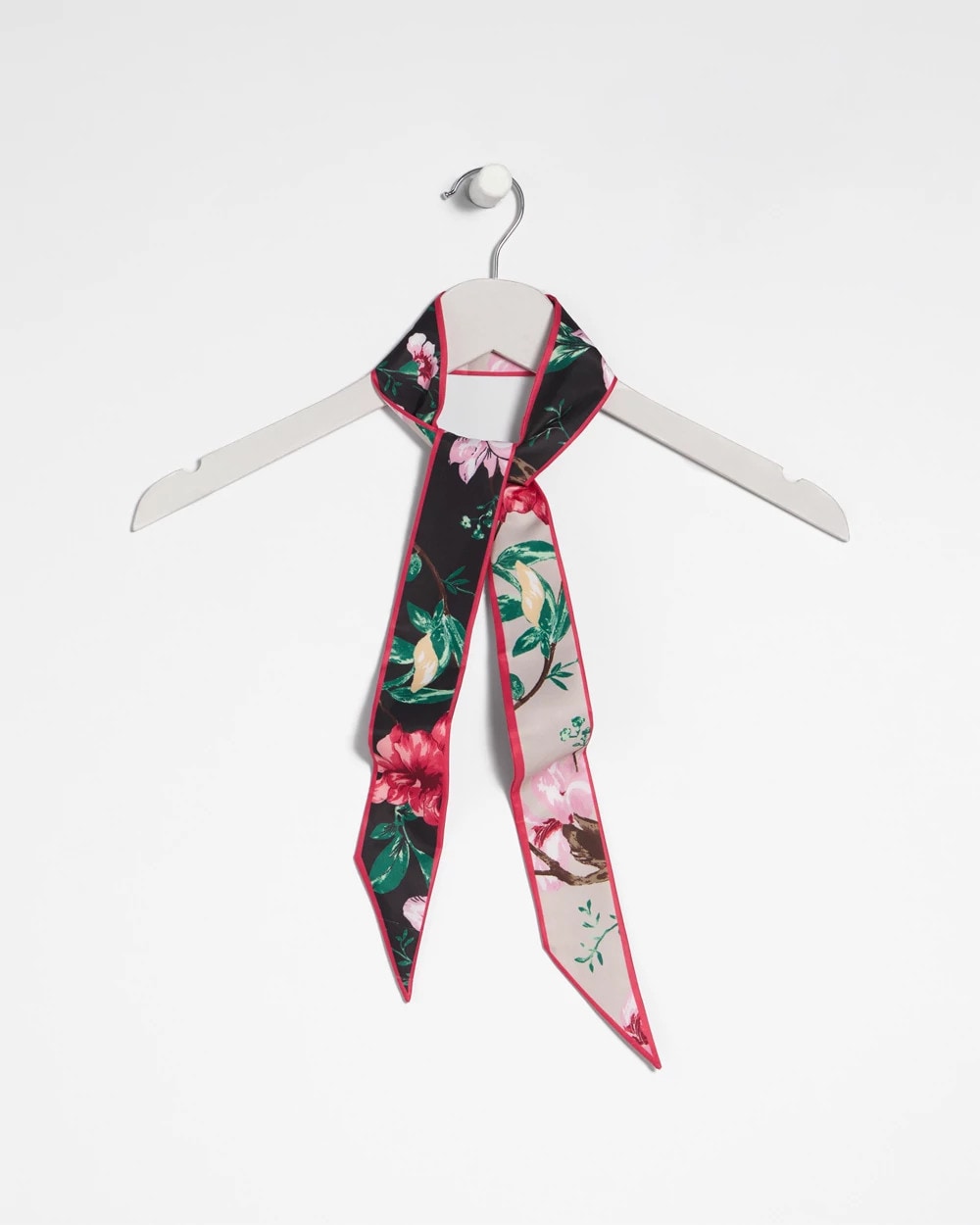 Chico's For Sale Black Kyoto Bloom Skinny Scarf
