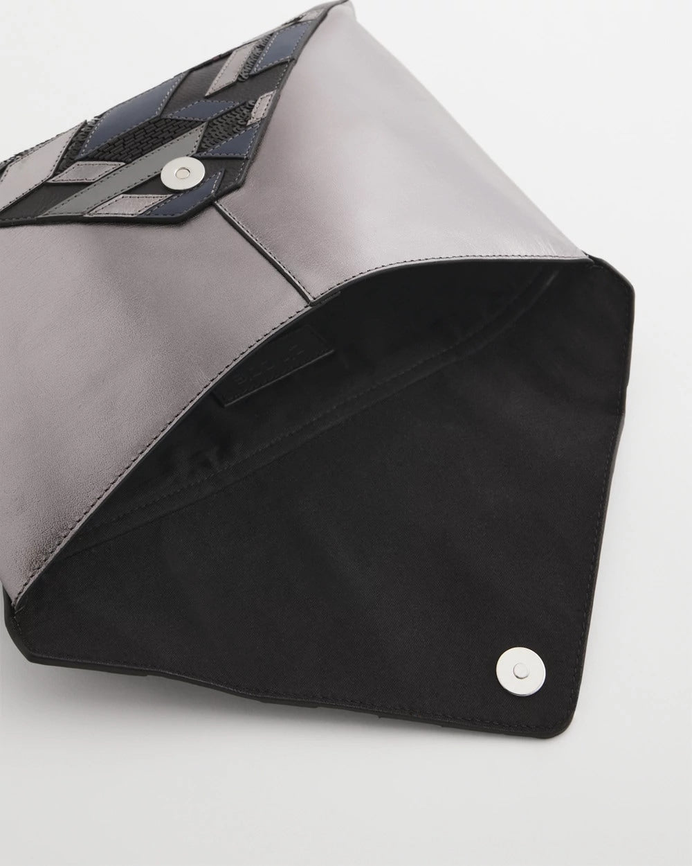 Chico's Sale Metallic Embellished Envelope Clutch