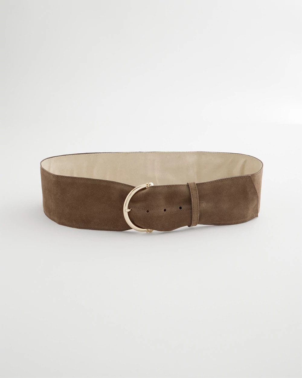 Chico's Online Topaz Smoke Suede Pull Through Sash Belt