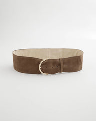 Chico's Online Topaz Smoke Suede Pull Through Sash Belt