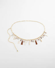 Chico's For Sale Natural Novelty Beaded Chain Belt