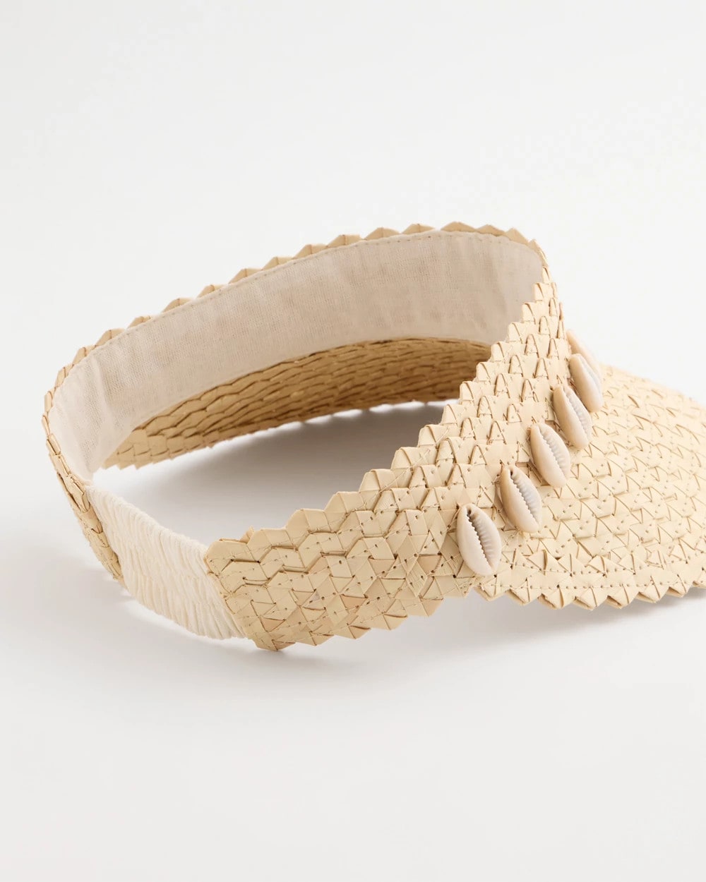 Chico's Online Cream Chico's x Romi Captiva Visor Hat