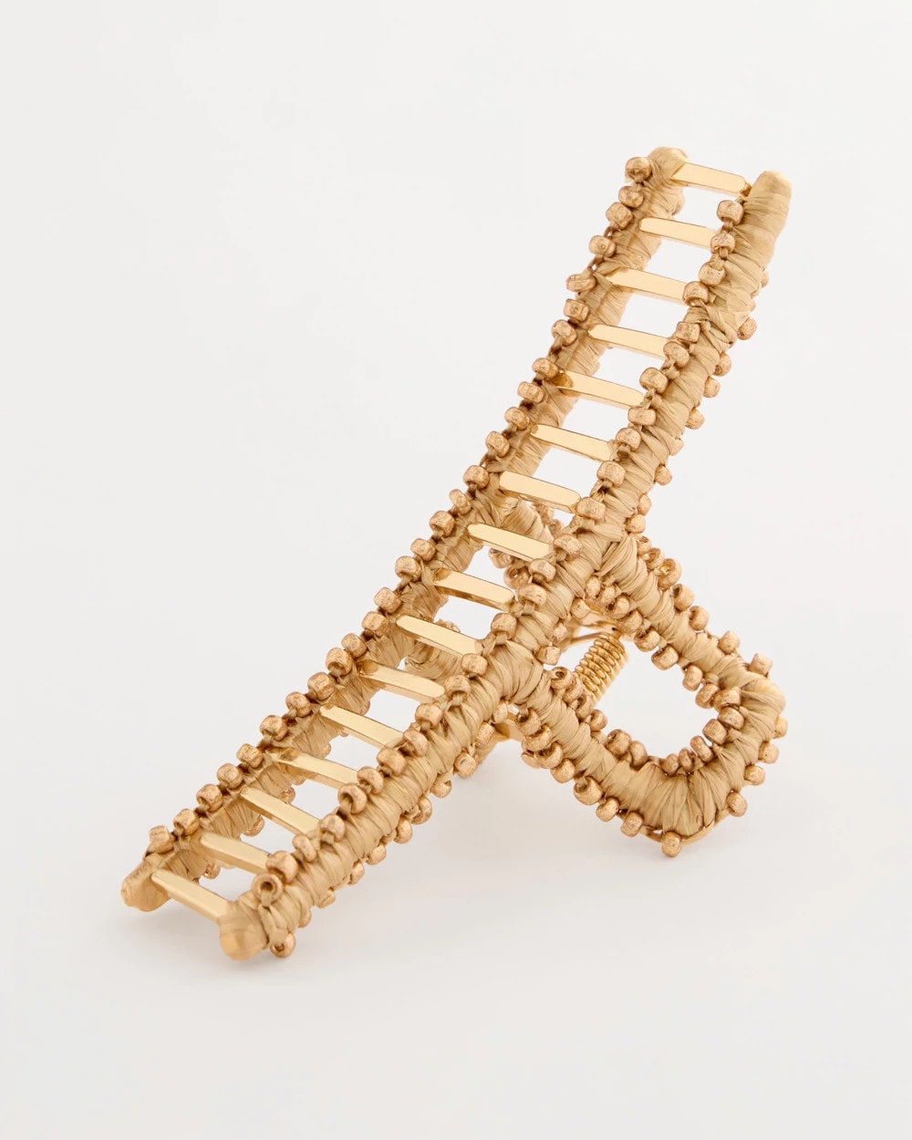 Chico's Sale Metallic Raffia Hair Clip