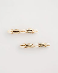 Chico's For Sale Gold Seashell-Inspired Hair Clip Set