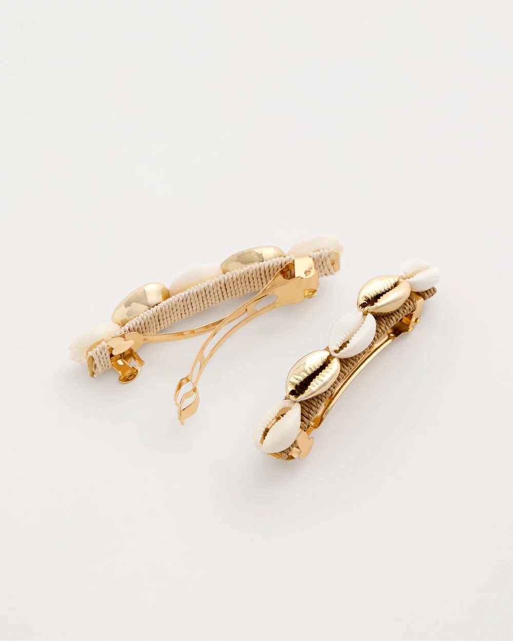 Chico's For Sale Gold Seashell-Inspired Hair Clip Set