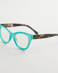 Chico's Outlet Teal Teal Tortoise Readers