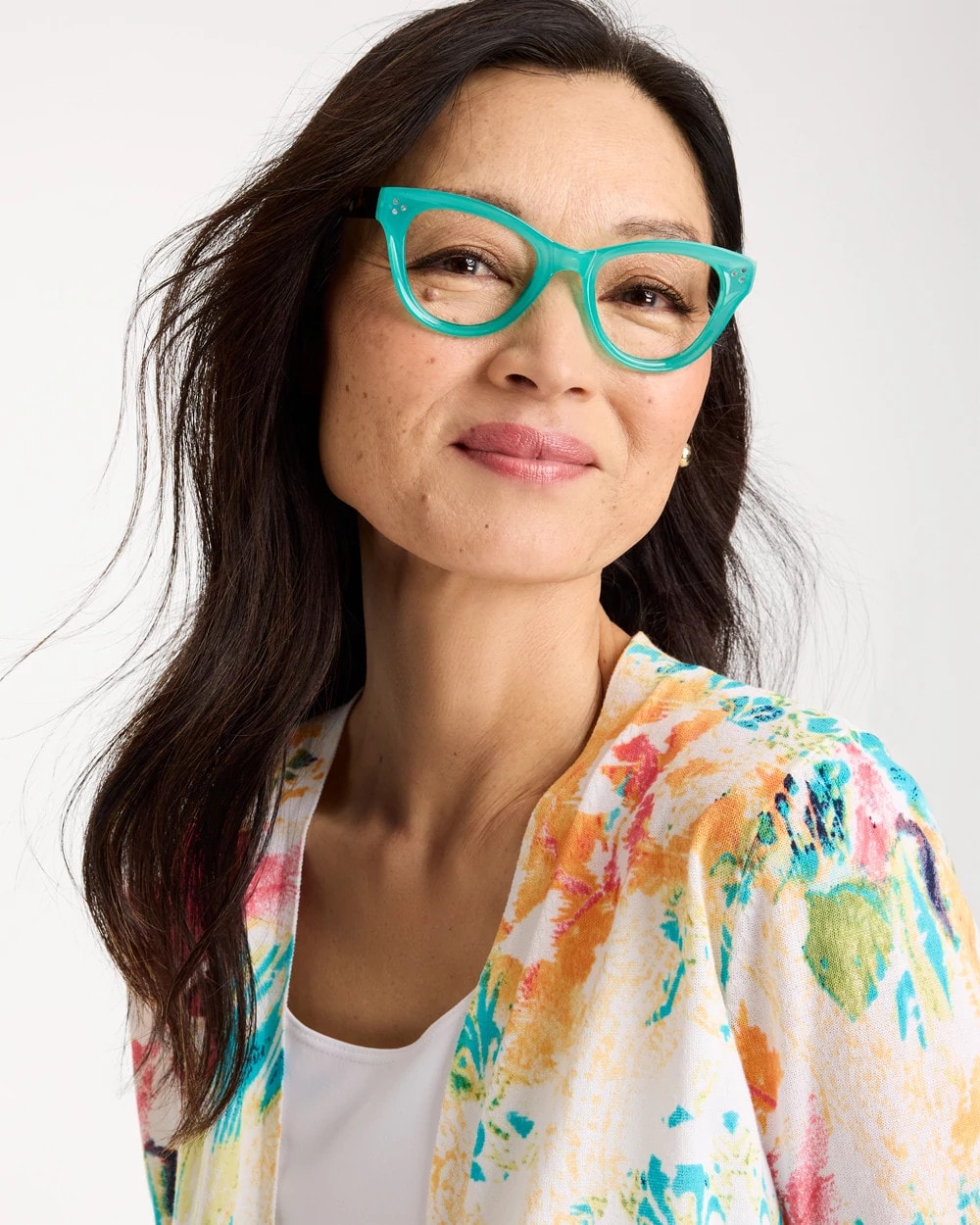 Chico's Outlet Teal Teal Tortoise Readers