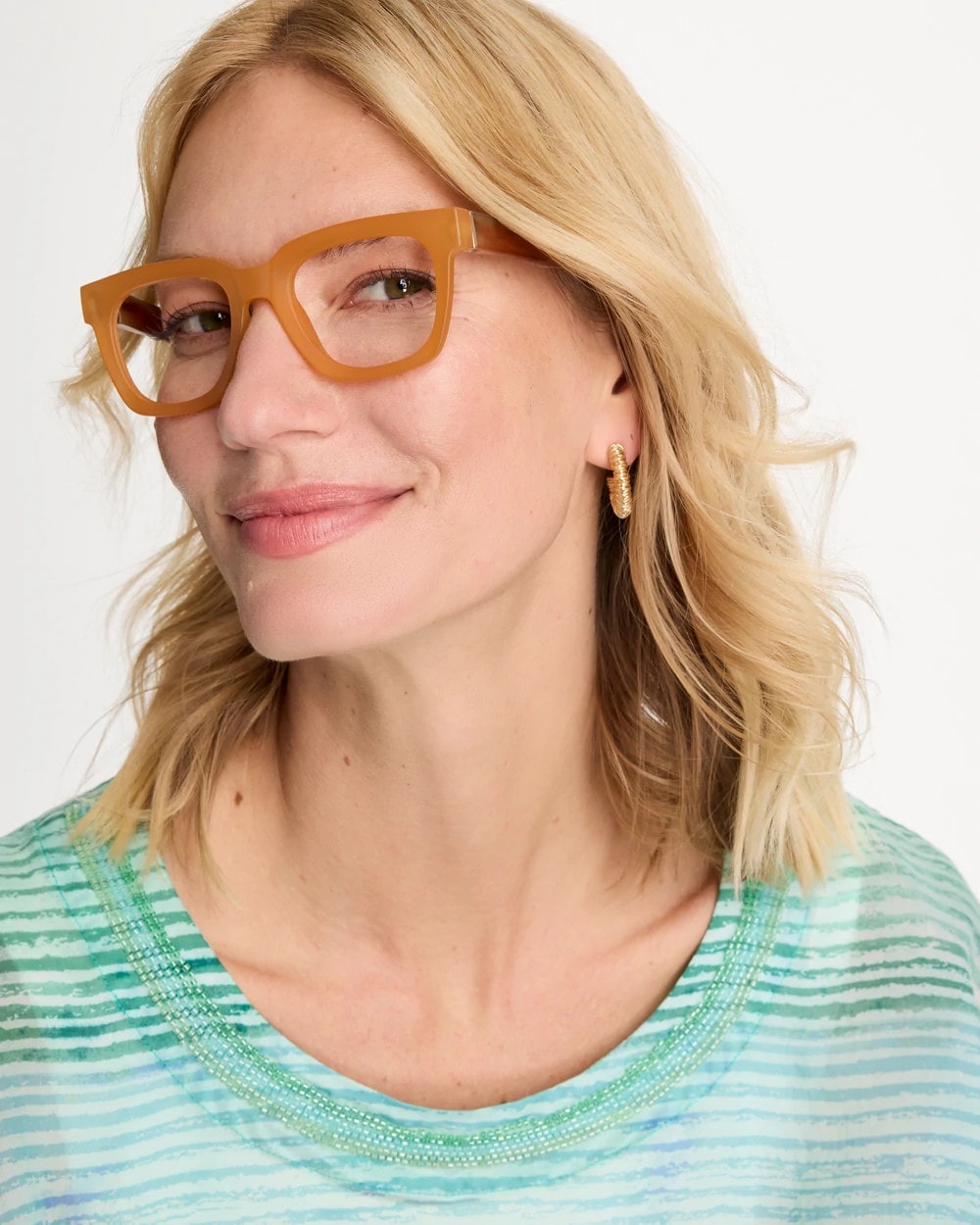 Chico's On Sale Neutral Neutral Matte Square Readers