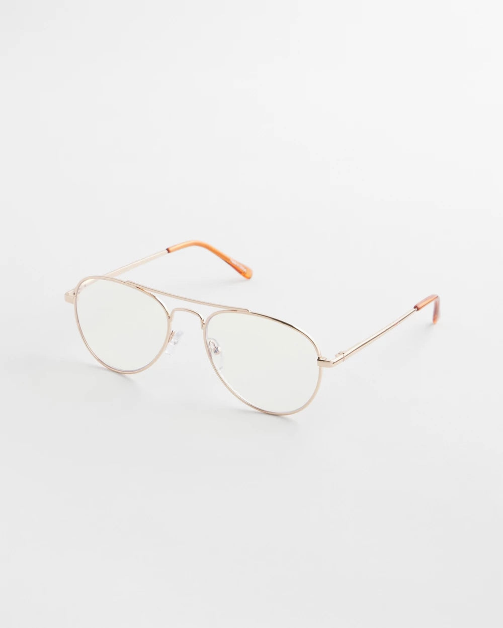 Chico's Discount Gold Metal Aviator Readers
