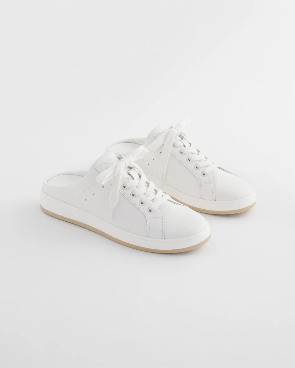 Chico's Discount Alabaster Slide-in Sneakers