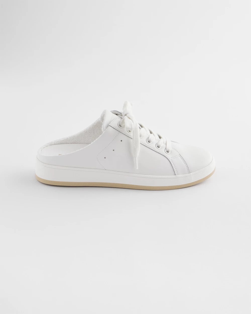 Chico's Discount Alabaster Slide-in Sneakers