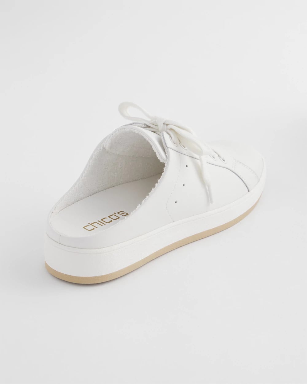 Chico's Discount Alabaster Slide-in Sneakers