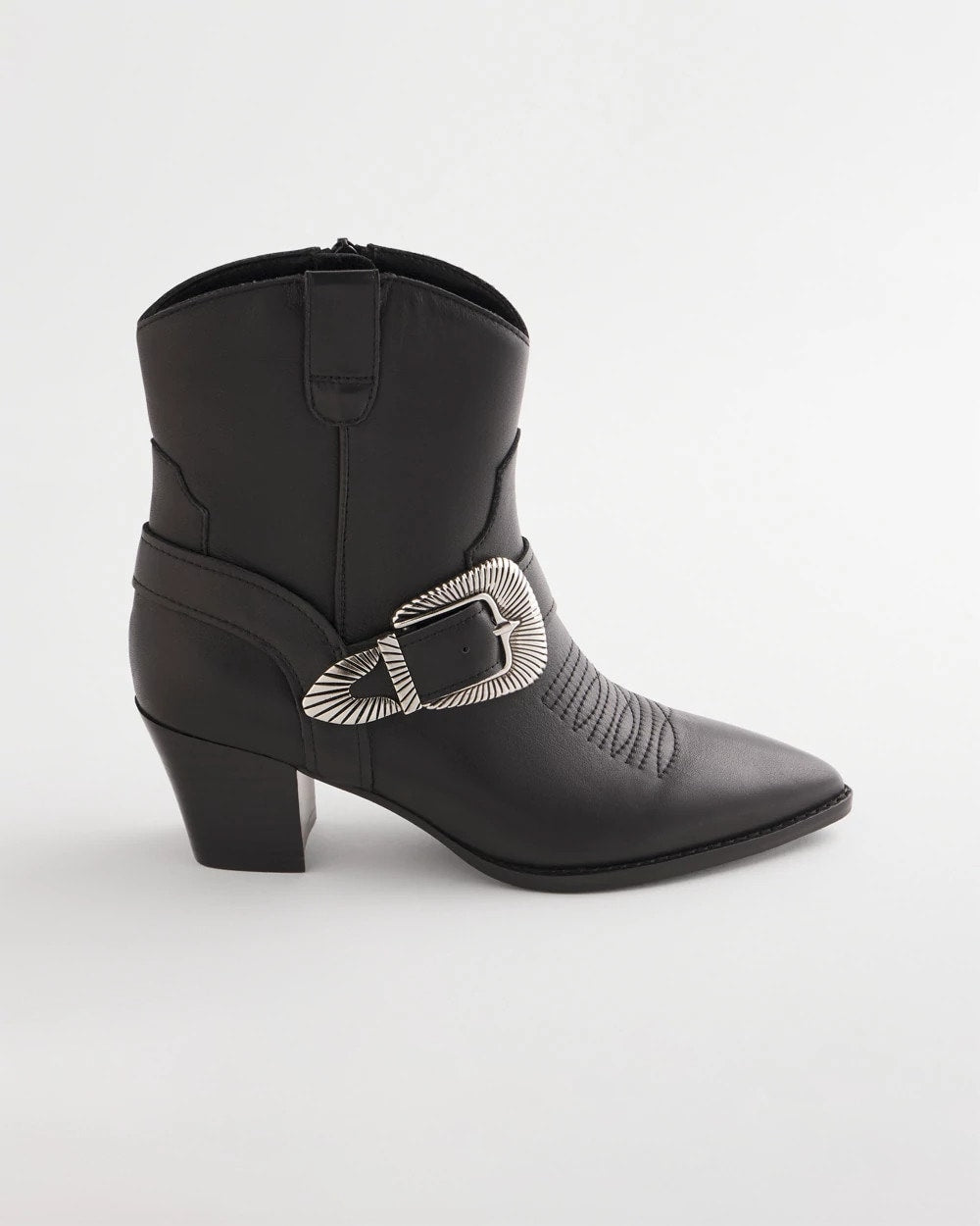 Chico's For Sale Black Kris Western Buckle Boots