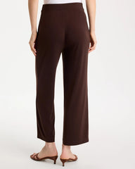 Chico's Outlet Cocoa Bean Travelers™ Knit Cropped Pants