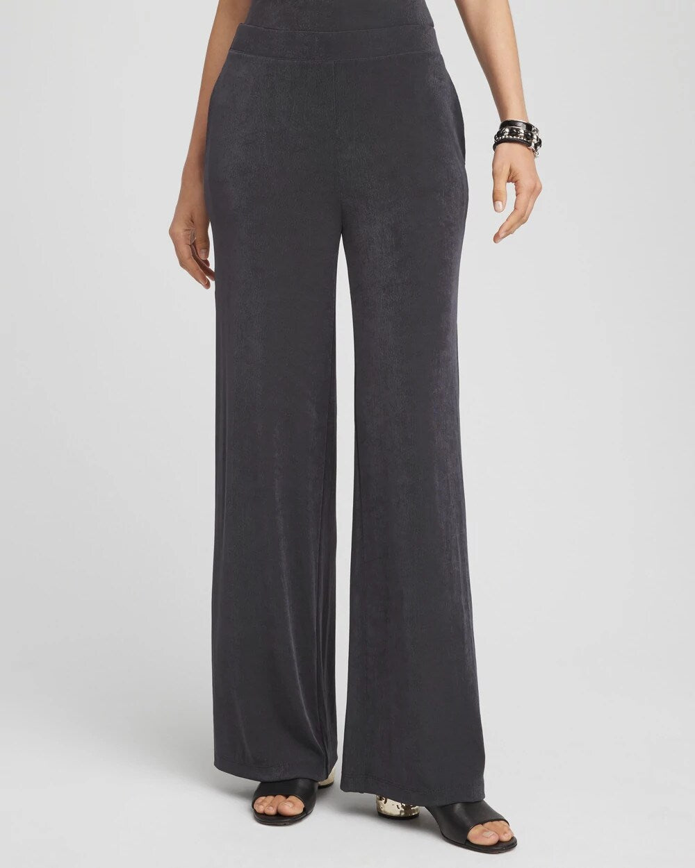 Chico's Sale Lavastone Petite Travelers™ Wide-Leg Pocket Pants