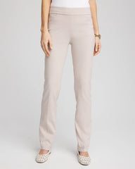 Chico's Outlet Smokey Taupe Brigitte™ Slim Pull-On Pants