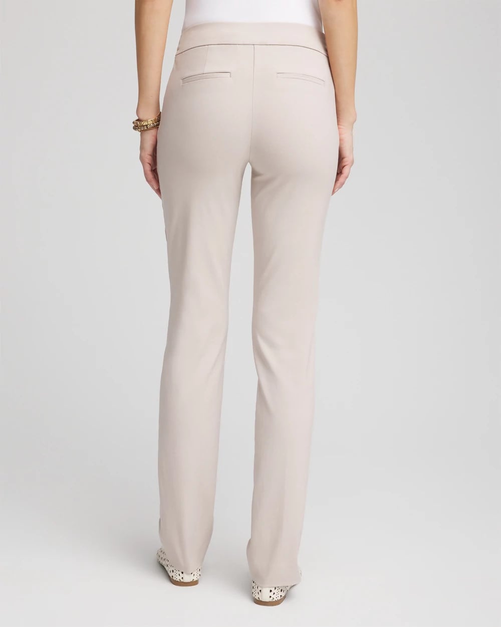 Chico's Outlet Smokey Taupe Brigitte™ Slim Pull-On Pants