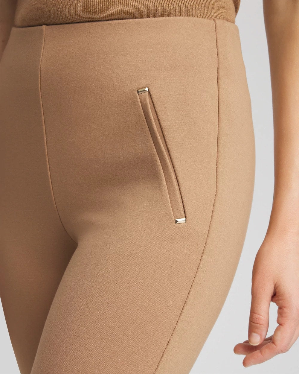 Chico's On Sale Caramel Apple Juliet Slim Trim Detail Pants
