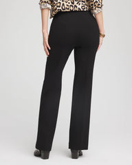 Chico's Sale Black Juliet Wide Full Length Pant
