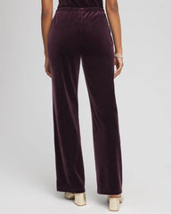 Chico's On Sale Night Bloom Travelers™ Velvet No Tummy Pants