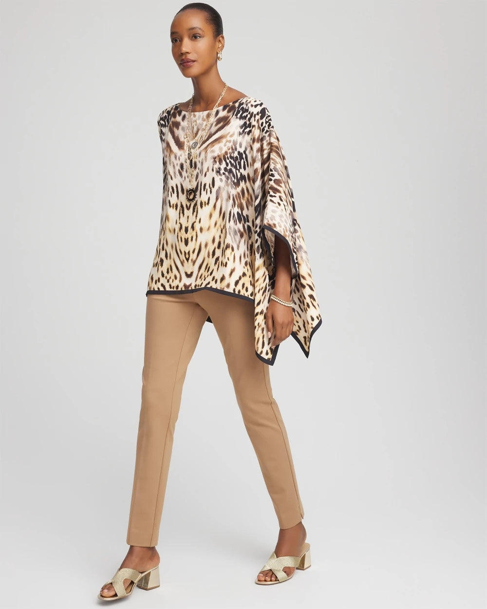 Chico's Outlet Caramel Apple Juliet Slim Trim Detail Ankle Pants