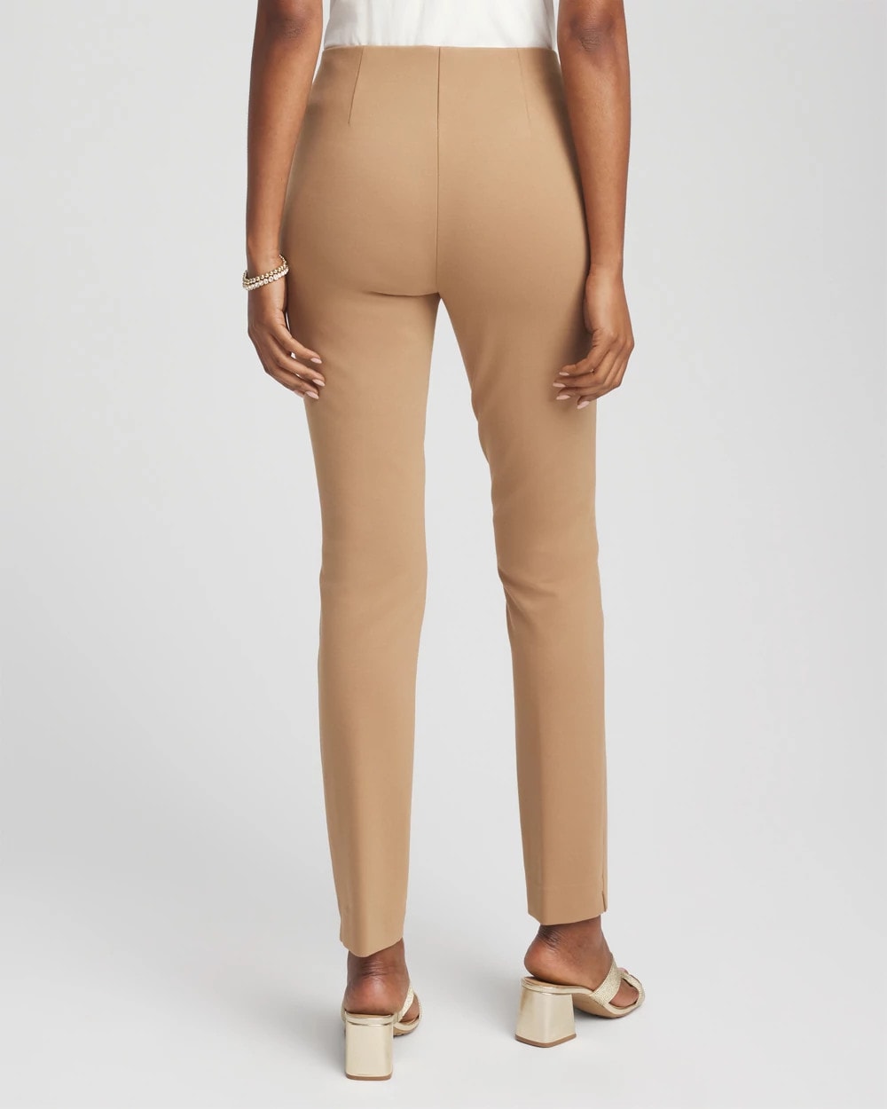 Chico's Outlet Caramel Apple Juliet Slim Trim Detail Ankle Pants