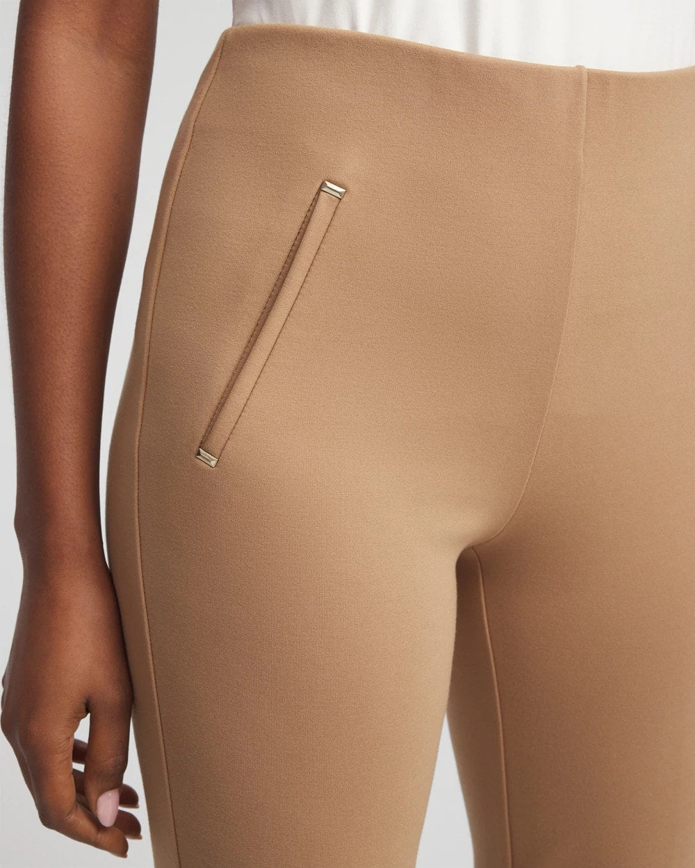 Chico's Outlet Caramel Apple Juliet Slim Trim Detail Ankle Pants